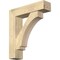 Ekena Millwork Imperial Block Rough Sawn Bracket w/ Offset Brace, Douglas Fir, 8"W x 32"D x 36"H BKT0806X32X36IMP05RDF - alternate 1